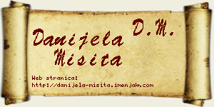 Danijela Misita vizit kartica